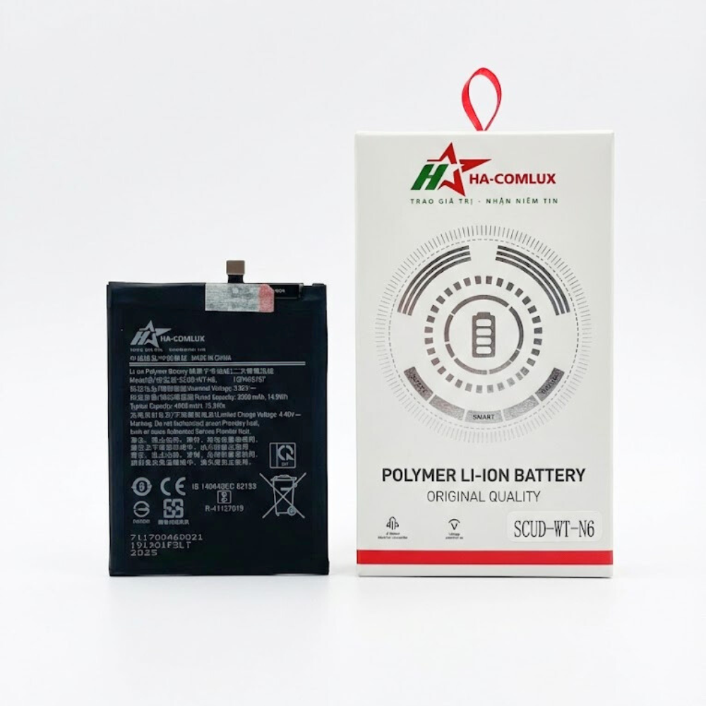 Pin WT-N6 bản tiêu chuẩn 5000mAh (SAMSUNG GALAXY A10s / A20s) HA-COMLUX (Sao chép)