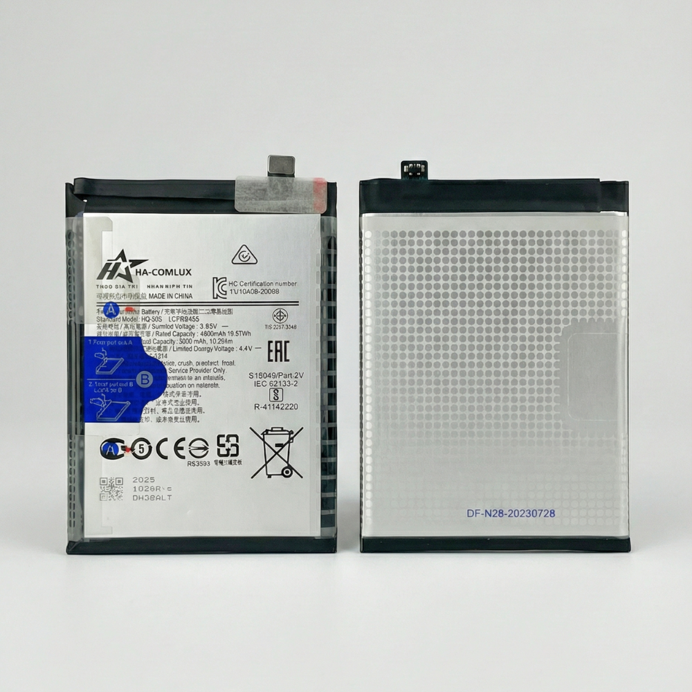 Pin HQ-50S bản tiêu chuẩn 5000mAh (SAMSUNG A02s / A03 / A03s / M02s / F02s) HA-COMLUX 2